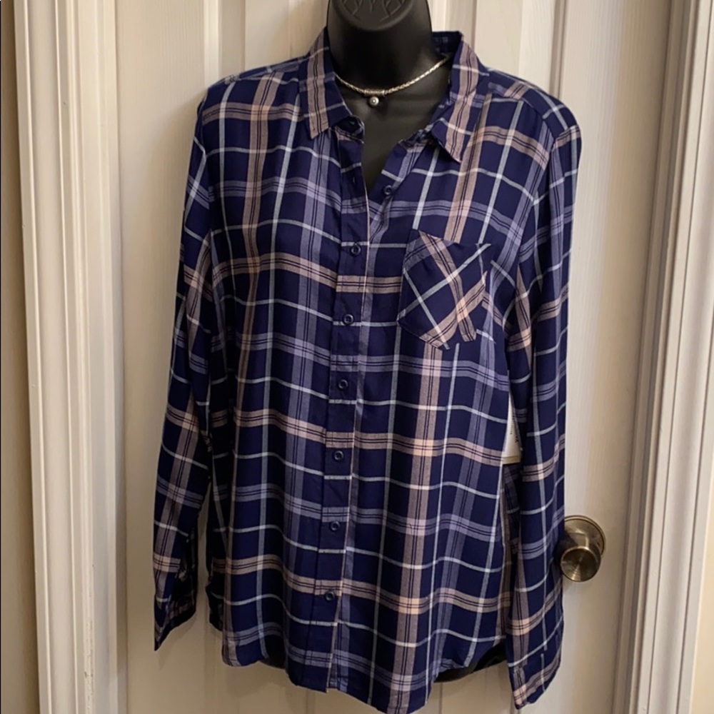 NWT Alexander Jordan Plaid Shirt
